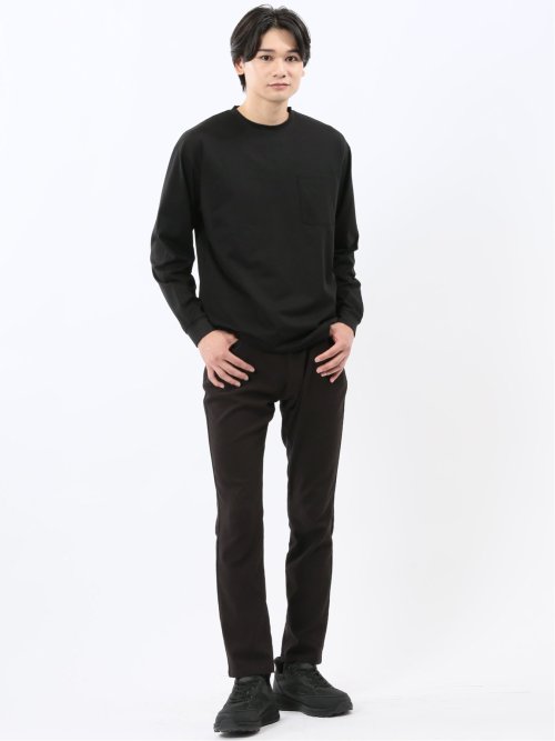 KAITEKI+ マジ軽ウォーム クルーネック長袖Tシャツ