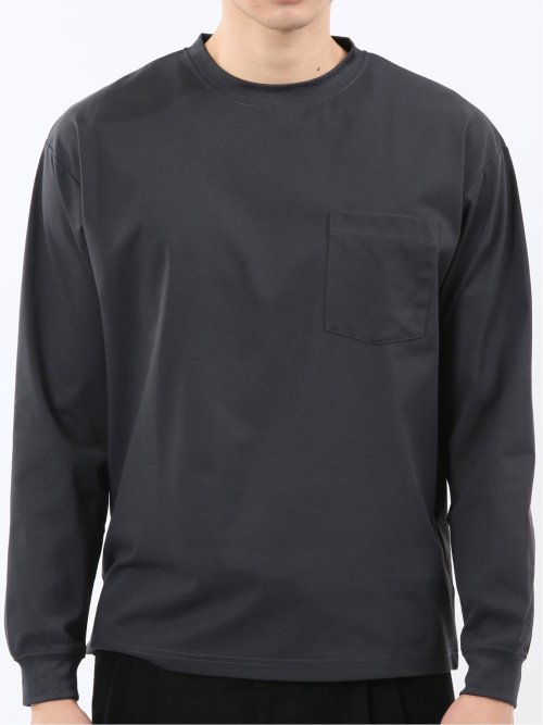 KAITEKI+ マジ軽ウォーム クルーネック長袖Tシャツ