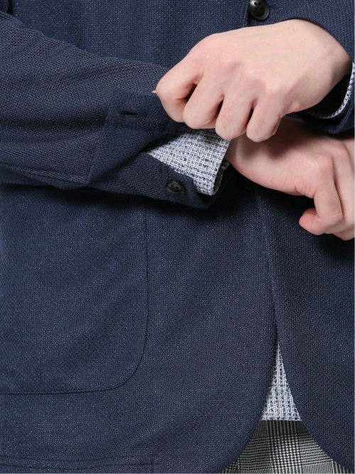 ノータベネ/NOTABENE ドビーメッシュ 2ボタン ジャケット