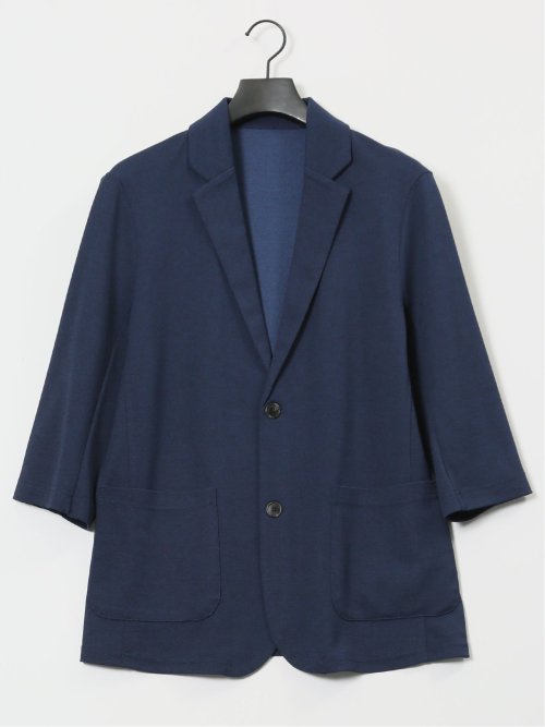ノータベネ/NOTABENE メランジ鹿の子 2ボタン ジャケット