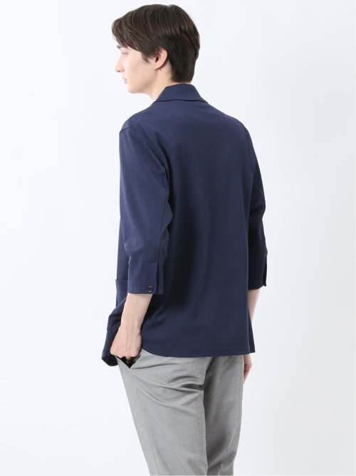 ノータベネ/NOTABENE メランジ鹿の子 2ボタン ジャケット