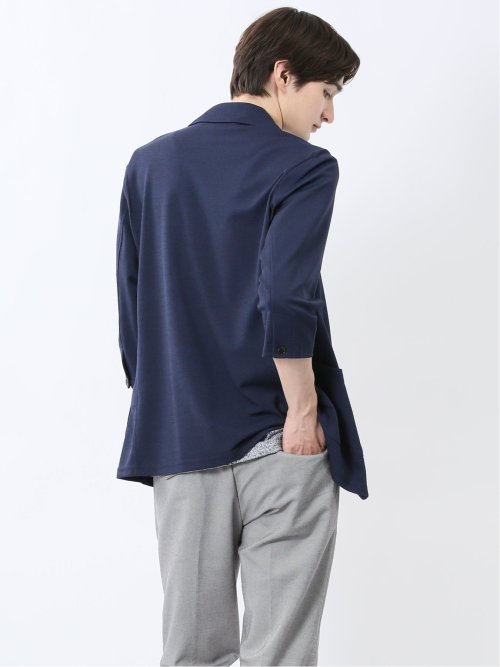 ノータベネ/NOTABENE メランジ鹿の子 2ボタン ジャケット