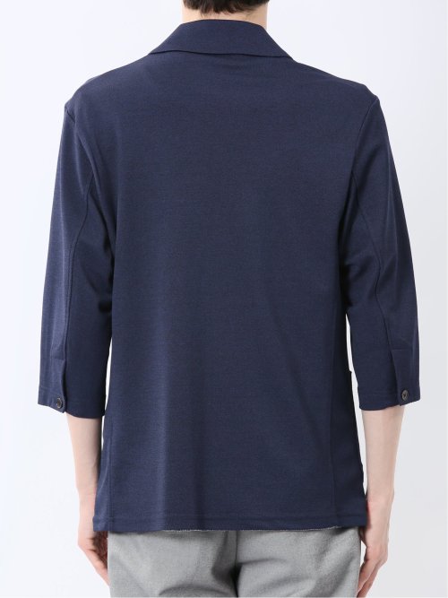 ノータベネ/NOTABENE メランジ鹿の子 2ボタン ジャケット