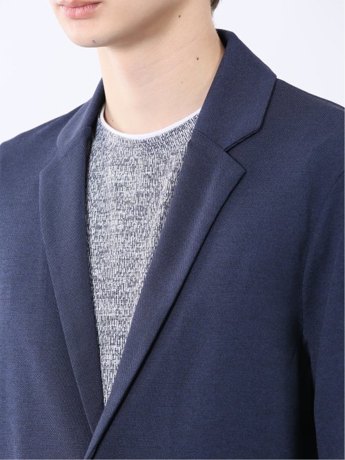 ノータベネ/NOTABENE メランジ鹿の子 2ボタン ジャケット