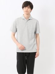 ノータベネ/NOTABENE メッシュドビー 半袖ポロシャツ