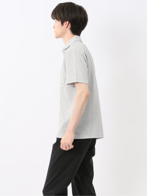 ノータベネ/NOTABENE メッシュドビー 半袖ポロシャツ