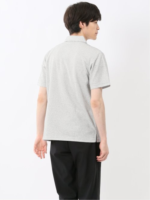ノータベネ/NOTABENE メッシュドビー 半袖ポロシャツ
