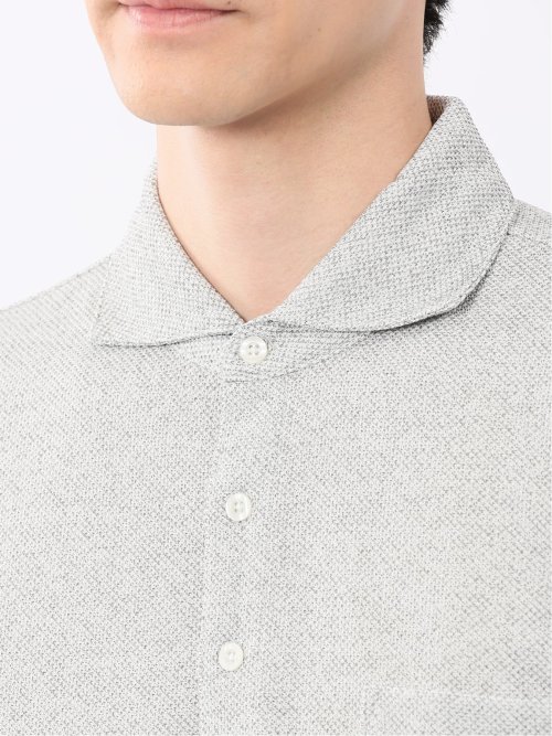 ノータベネ/NOTABENE メッシュドビー 半袖ポロシャツ