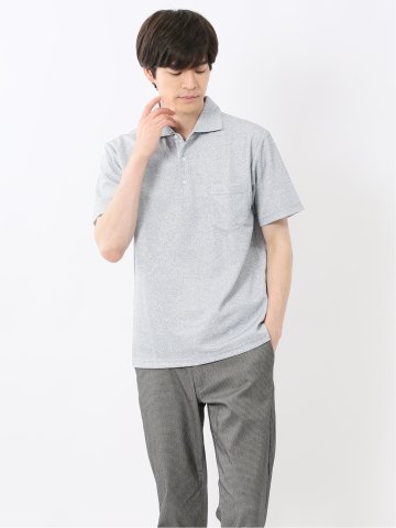 ノータベネ/NOTABENE メッシュドビー 半袖ポロシャツ