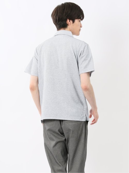 ノータベネ/NOTABENE メッシュドビー 半袖ポロシャツ