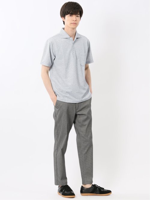 ノータベネ/NOTABENE メッシュドビー 半袖ポロシャツ