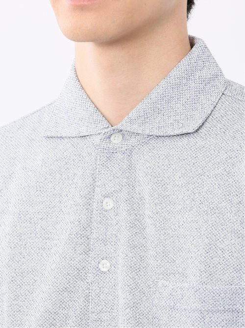 ノータベネ/NOTABENE メッシュドビー 半袖ポロシャツ