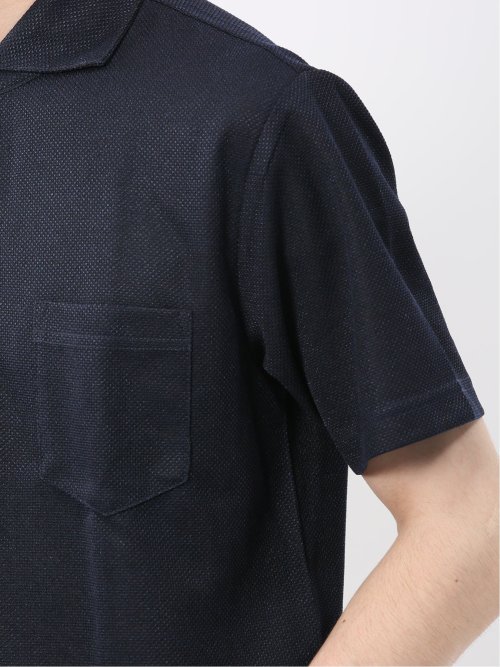 ノータベネ/NOTABENE メッシュドビー 半袖ポロシャツ