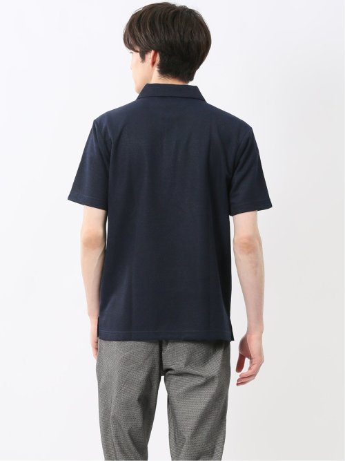 ノータベネ/NOTABENE メッシュドビー 半袖ポロシャツ