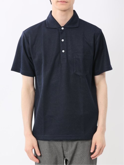 ノータベネ/NOTABENE メッシュドビー 半袖ポロシャツ