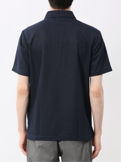 ノータベネ/NOTABENE メッシュドビー 半袖ポロシャツ