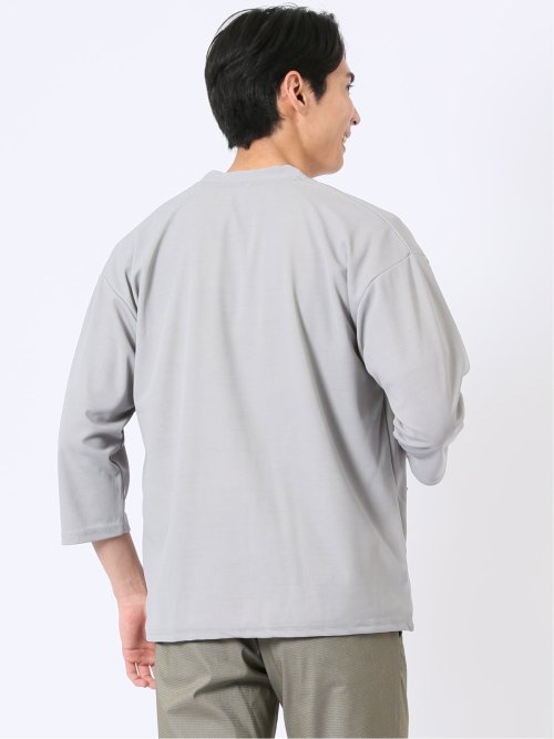 カウラ/Kaule 半端袖 カーディガン & 半袖 Tシャツ アンサンブル