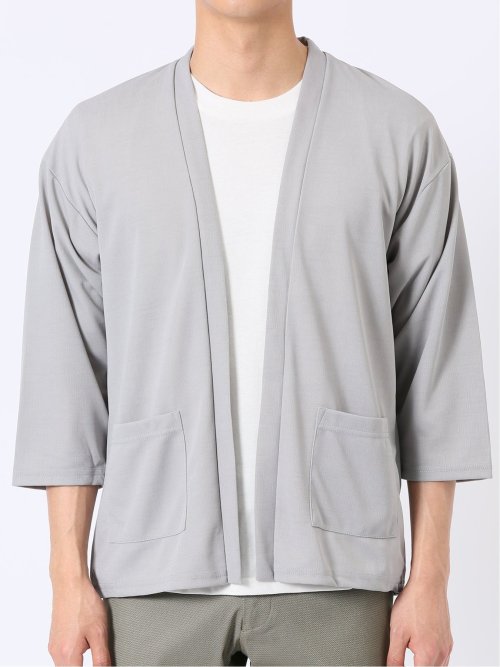 カウラ/Kaule 半端袖 カーディガン & 半袖 Tシャツ アンサンブル