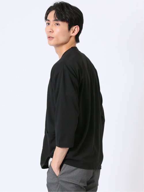 カウラ/Kaule 半端袖 カーディガン & 半袖 Tシャツ アンサンブル