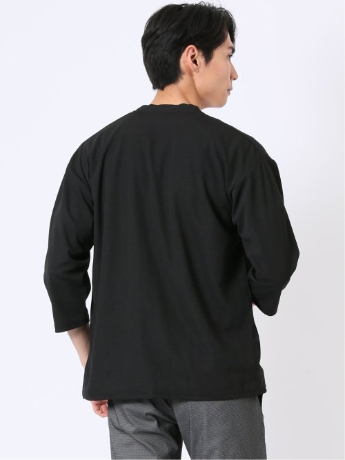 カウラ/Kaule 半端袖 カーディガン & 半袖 Tシャツ アンサンブル