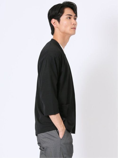 カウラ/Kaule 半端袖 カーディガン & 半袖 Tシャツ アンサンブル