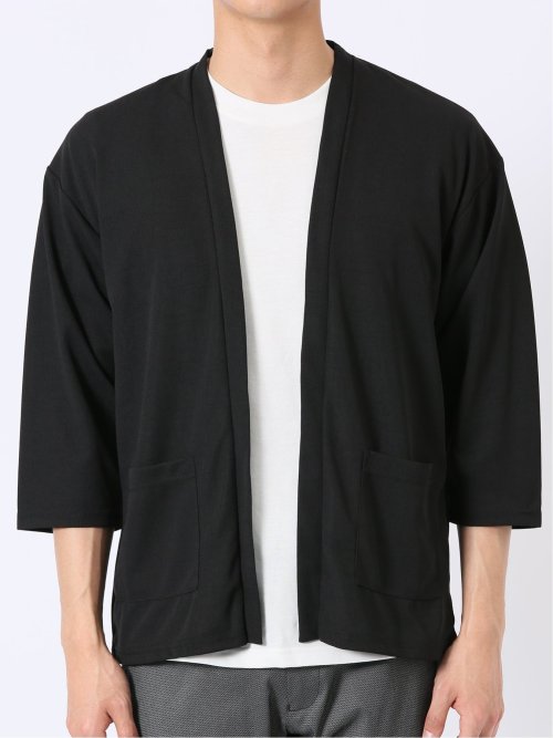 カウラ/Kaule 半端袖 カーディガン & 半袖 Tシャツ アンサンブル