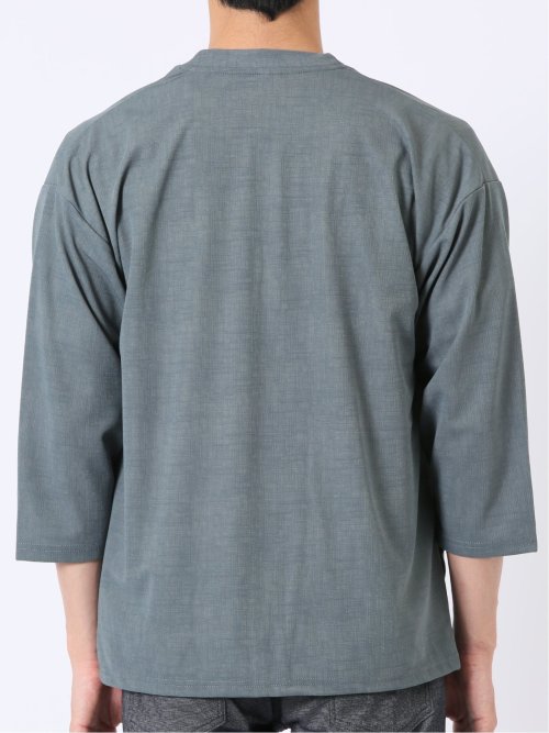 カウラ/Kaule 半端袖 カーディガン & 半袖 Tシャツ アンサンブル