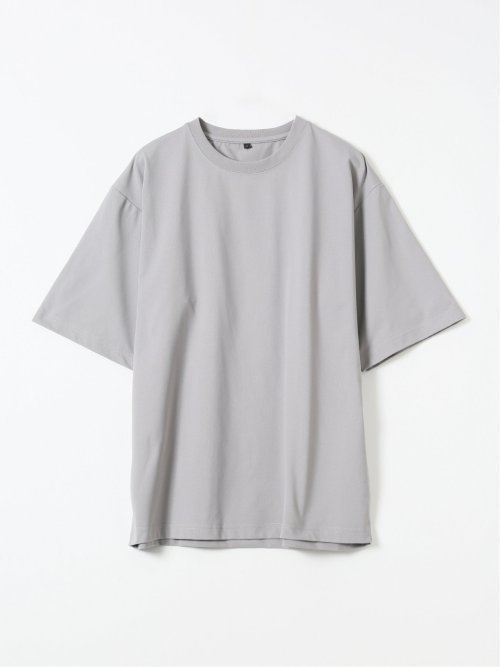 KAITEKI+ ストレッチ 涼感 UV イージーケア ソロナ 無地 クルーネック 半袖 Tシャツ メンズ