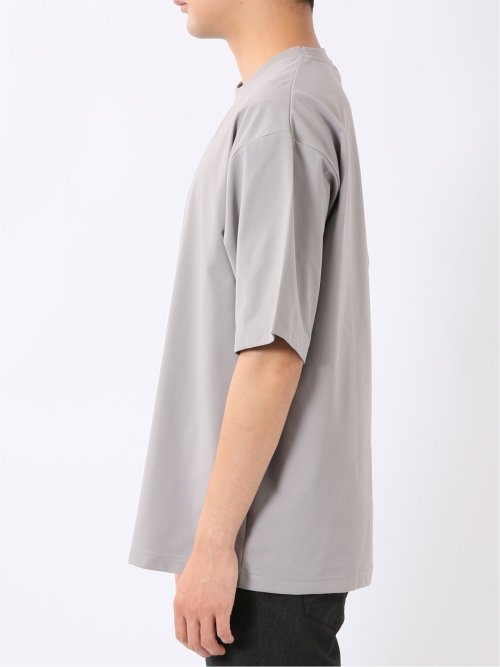 KAITEKI+ ストレッチ 涼感 UV イージーケア ソロナ 無地 クルーネック 半袖 Tシャツ メンズ
