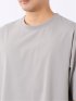 KAITEKI+ ストレッチ 涼感 UV イージーケア ソロナ 無地 クルーネック 半袖 Tシャツ メンズ