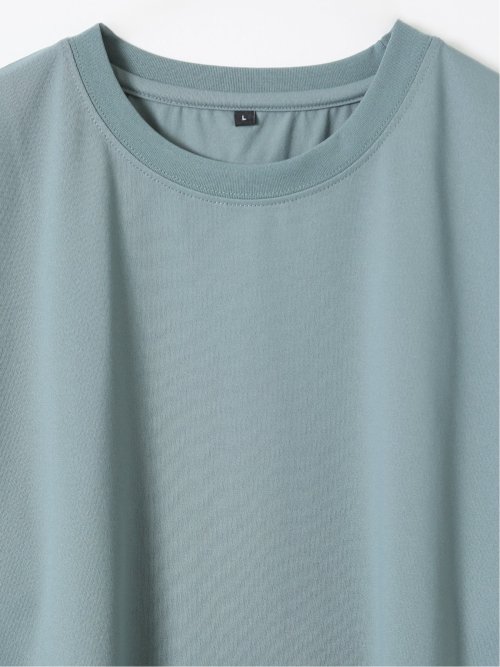 KAITEKI+ ストレッチ 涼感 UV イージーケア ソロナ 無地 クルーネック 半袖 Tシャツ メンズ