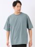KAITEKI+ ストレッチ 涼感 UV イージーケア ソロナ 無地 クルーネック 半袖 Tシャツ メンズ