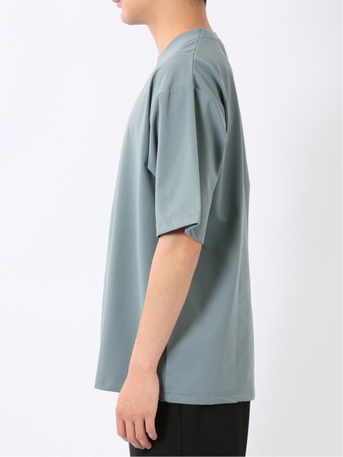 KAITEKI+ ストレッチ 涼感 UV イージーケア ソロナ 無地 クルーネック 半袖 Tシャツ メンズ