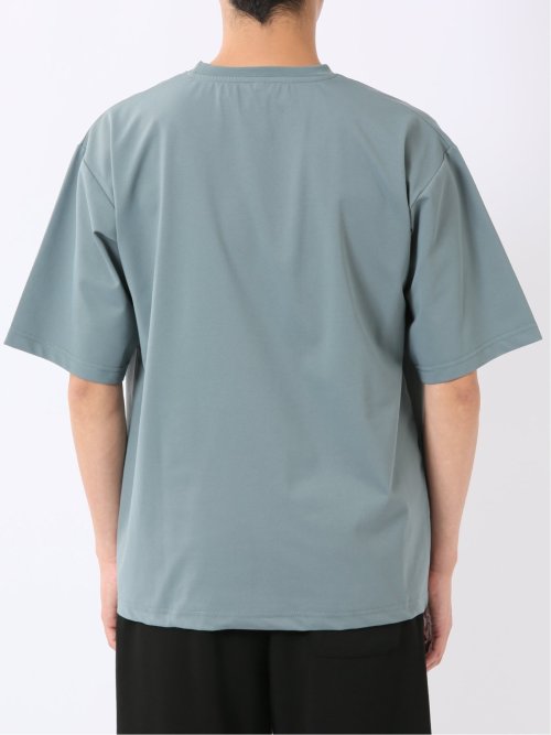 KAITEKI+ ストレッチ 涼感 UV イージーケア ソロナ 無地 クルーネック 半袖 Tシャツ メンズ