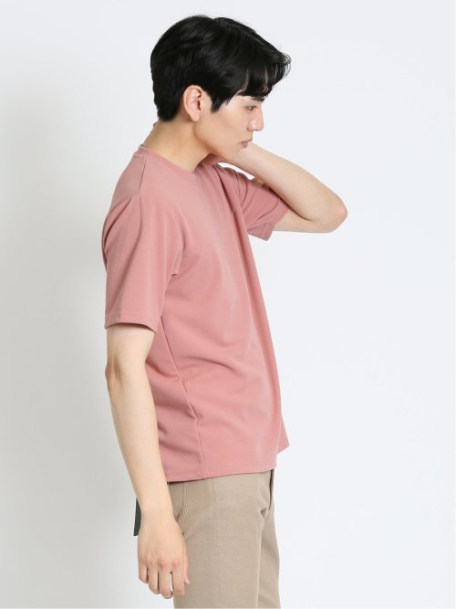 KAITEKI カットジョーゼット クルーネック半袖Ｔシャツ