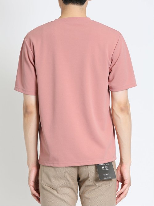 KAITEKI カットジョーゼット クルーネック半袖Ｔシャツ