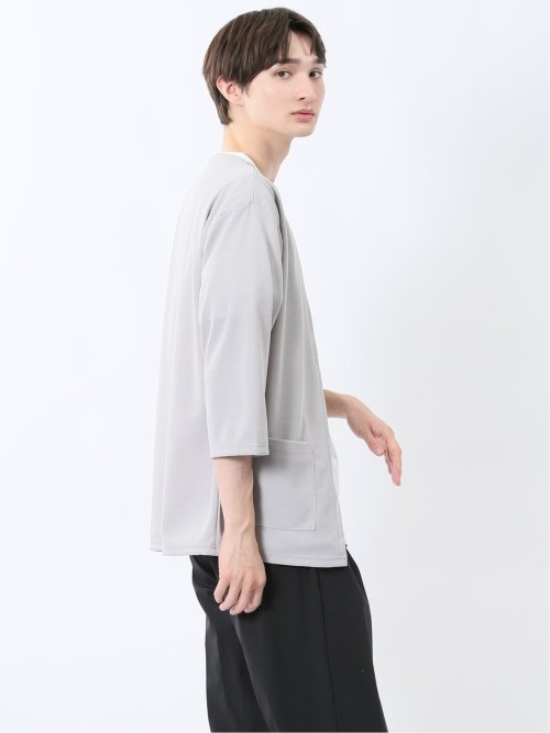 カウラ/Kaule 7分袖カーディガン&半袖Tシャツ アンサンブル