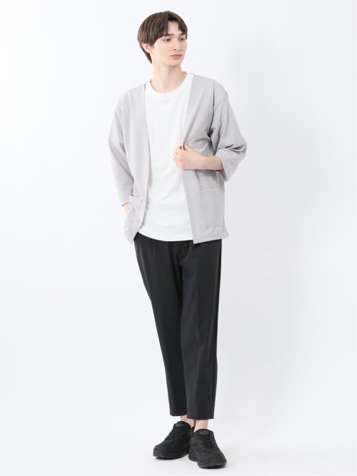 カウラ/Kaule 7分袖カーディガン&半袖Tシャツ アンサンブル