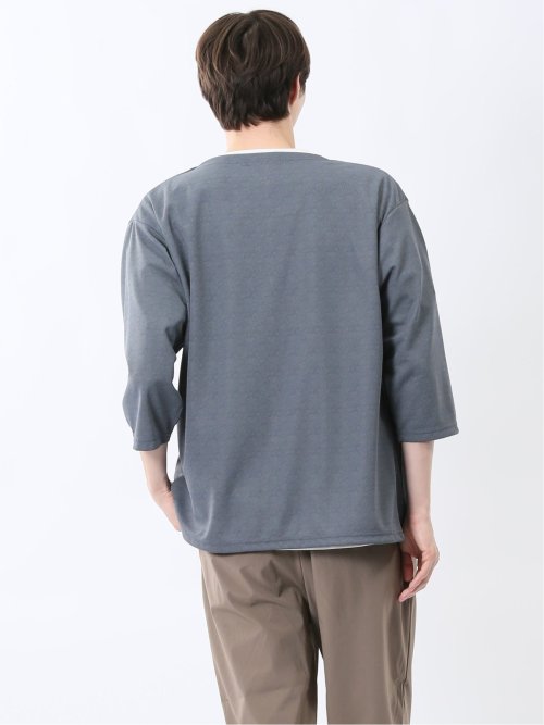 カウラ/Kaule 7分袖カーディガン&半袖Tシャツ アンサンブル