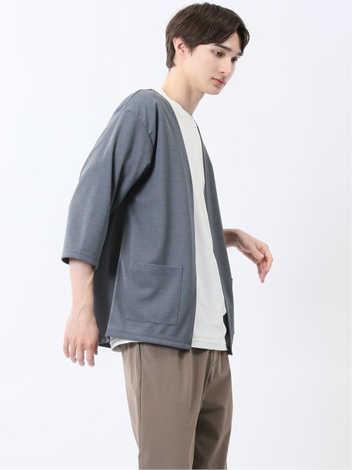 カウラ/Kaule 7分袖カーディガン&半袖Tシャツ アンサンブル