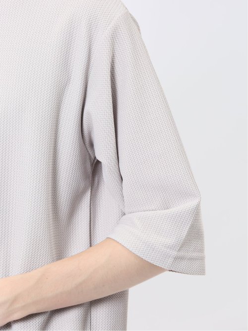 ノータベネ/NOTABENE ワッフル クルーネック半袖Tシャツ