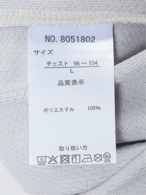 ノータベネ/NOTABENE ワッフル クルーネック半袖Tシャツ
