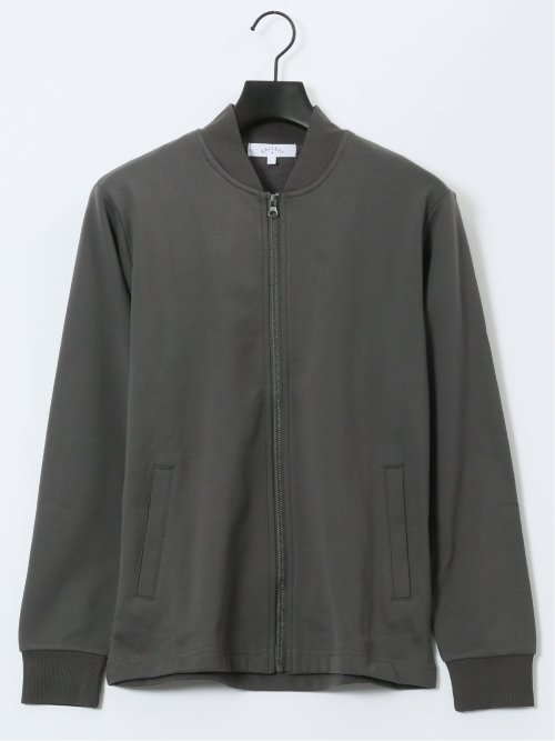 KAITEKI+ ストレッチ ミニ裏毛 リブブルゾン