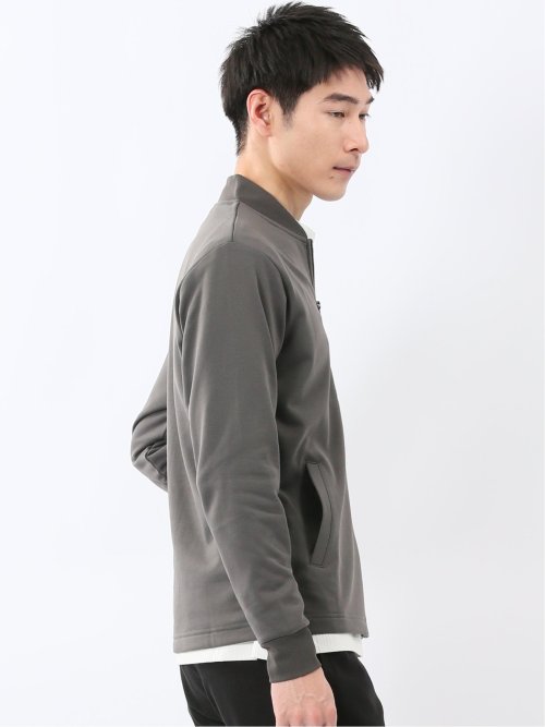 KAITEKI+ ストレッチ ミニ裏毛 リブブルゾン