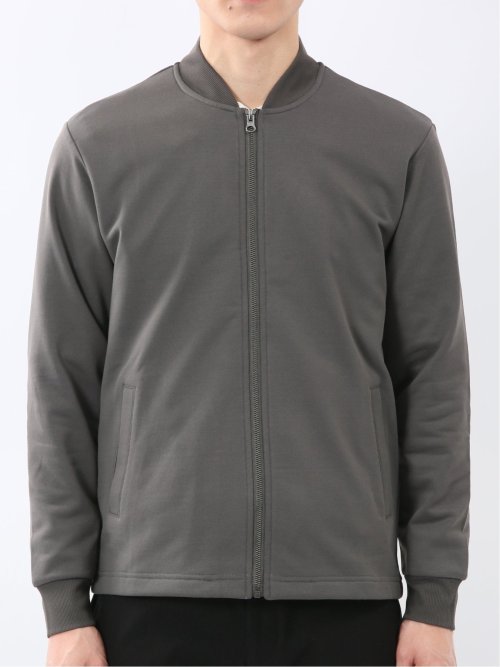 KAITEKI+ ストレッチ ミニ裏毛 リブブルゾン