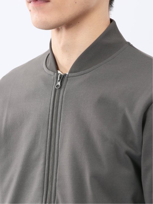 KAITEKI+ ストレッチ ミニ裏毛 リブブルゾン