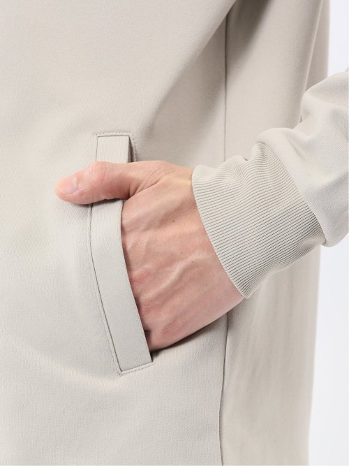 KAITEKI+ ストレッチ ミニ裏毛 リブブルゾン