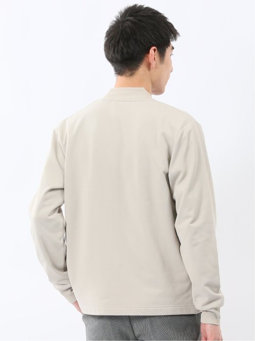 KAITEKI+ ストレッチ ミニ裏毛 リブブルゾン