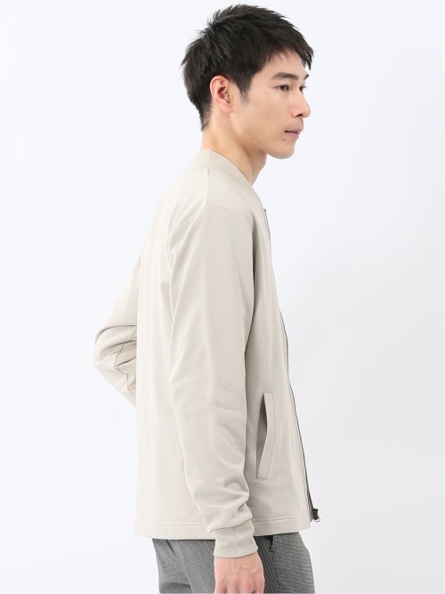 KAITEKI+ ストレッチ ミニ裏毛 リブブルゾン