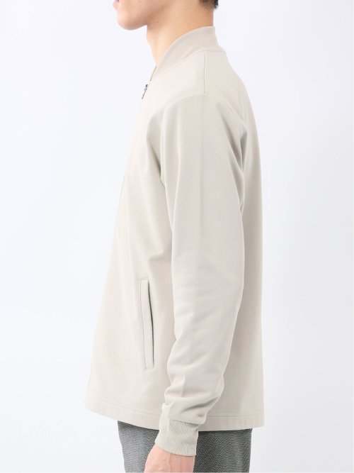 KAITEKI+ ストレッチ ミニ裏毛 リブブルゾン